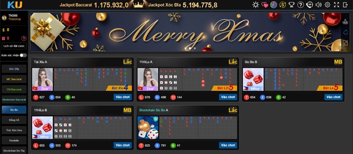 Thông tin về tài xỉu Ku casino